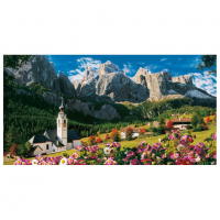 CLEMENTONI 13200ч. Пъзел Sellagruppe Dolomites 38007, снимка 2 - Игри и пъзели - 36497823
