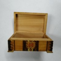 Дървена кутия - 13 х 8.5 см. , снимка 3 - Други стоки за дома - 32241322