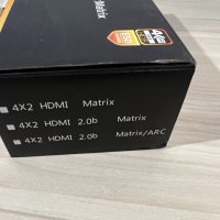 4K@60Hz HDMI ARC 2.0b  HDCP 2.2 Extractor / Splitter / Switch / Matrix, снимка 3 - Други - 43491039