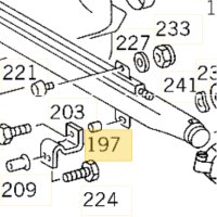 A4214210053,дистанционна втулка тръба резервоар MERCEDES, снимка 2 - Части - 43787976