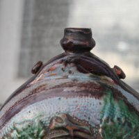 Бъклица от Троянска керамика, снимка 4 - Антикварни и старинни предмети - 38729834