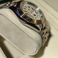 Дамски луксозен часовник Rolex Crown Skeleton , снимка 5 - Дамски - 37047692