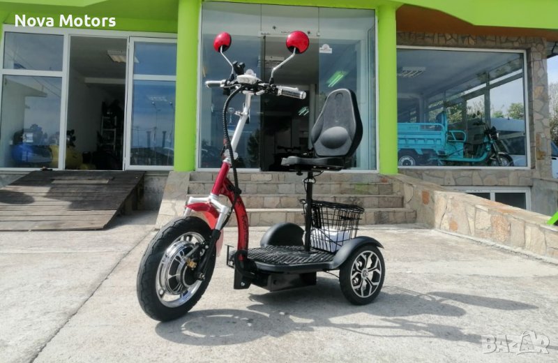 Електрическа Триколка А3 500W RED (с предно предаване) Nova Motors, снимка 1