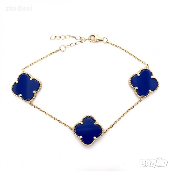 Златна дамска гривна Cleef 7,60гр. 20,0см. 14кр. проба:585 модел:22446-1, снимка 1