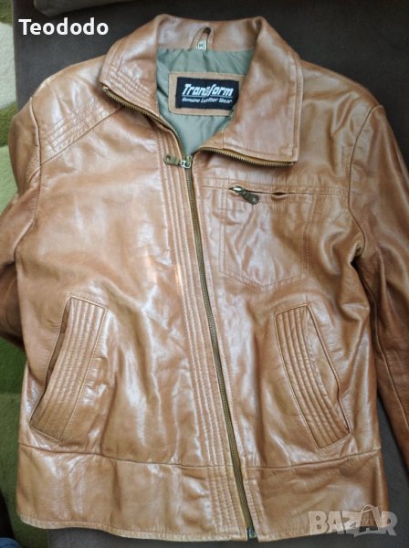 Дамско яке естествена кожа , снимка 1