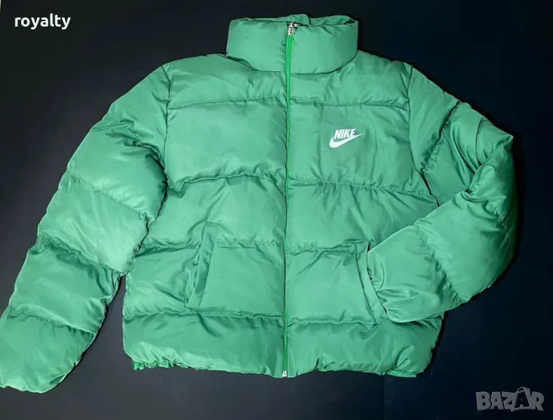 Nike зелено дамско зимно яке, снимка 1