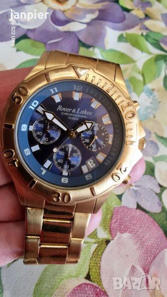 Мъжки масивен часовник Chronograph на канадския бренд Rover&Lakes , снимка 1