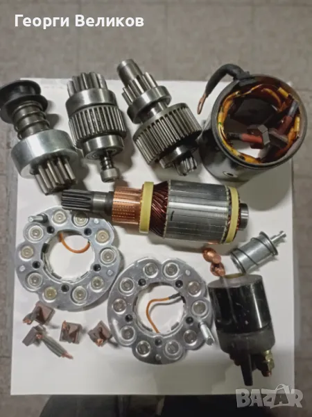 Генератори и Стартери.Части за  тях.Бендикси- 4 шл.10/11 зъба,ротор 12 за редукт.стартери, снимка 1