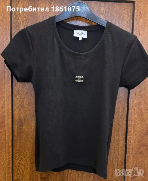 Дамска тениска рипс CELINE, снимка 1