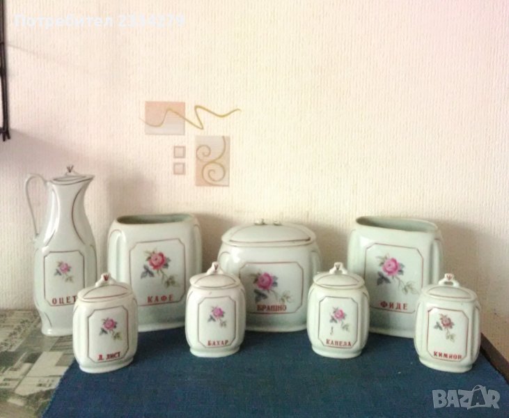 Порцеланови дози от кухненски сервизи., снимка 1