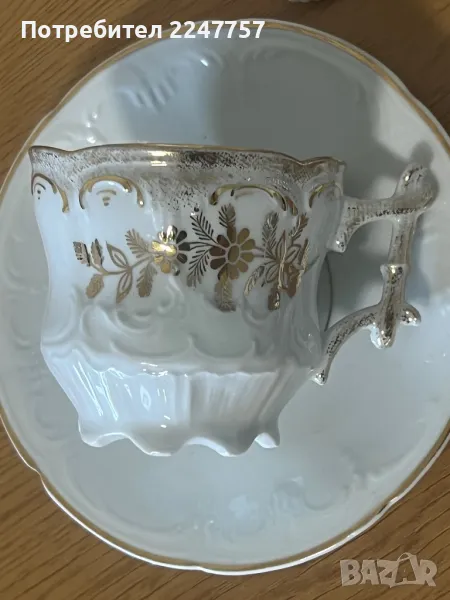 Античен двоен сет порцелан, снимка 1