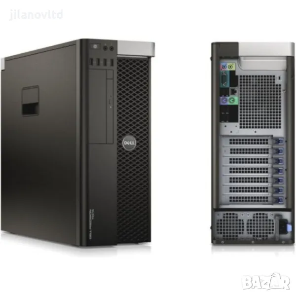  Работна станция DELL T5600 2x E5-2620 32GB 256GB SSD + 1TB HDD K2000, снимка 1