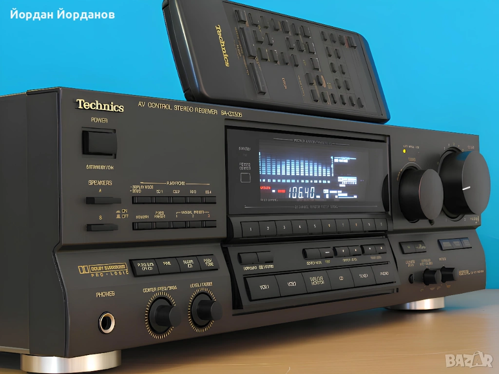 Топ модел Technics SA-GX530 - 5 канален Стерео ресивър, снимка 1