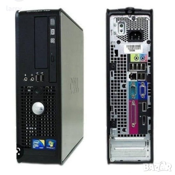 Компютър Dell Optiplex 755 Intel Core 4 Quad Q6600 4GB DDR2 500GB HDD SFF, снимка 1