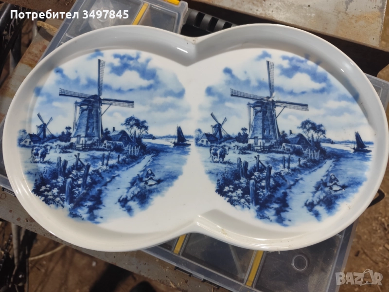 Порцеланова чиния за декорация , снимка 1