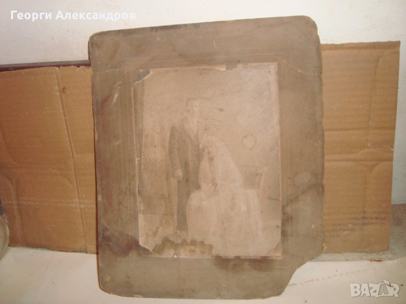 1918г. СТАРА СВАТБЕНА СНИМКА от ЦАРСТВО БЪЛГАРИЯ, снимка 1