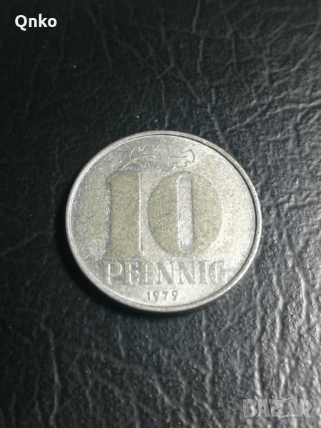 Германска Демократична Република, 10 пфенига 1979 A, ГДР, Германия, Germany, GDR, DDR, Deutschland , снимка 1