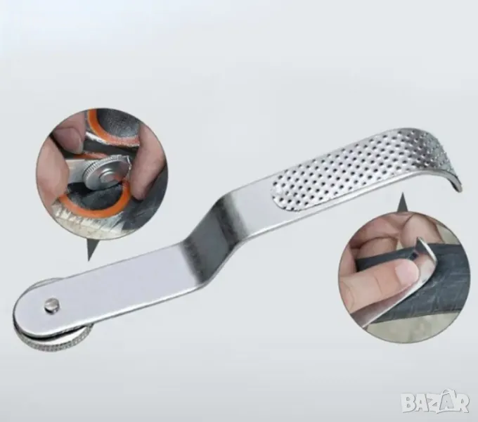 Валяк ролка и шкурка вулканизиране на лепенки чрез студена химическа вулканизация, снимка 1