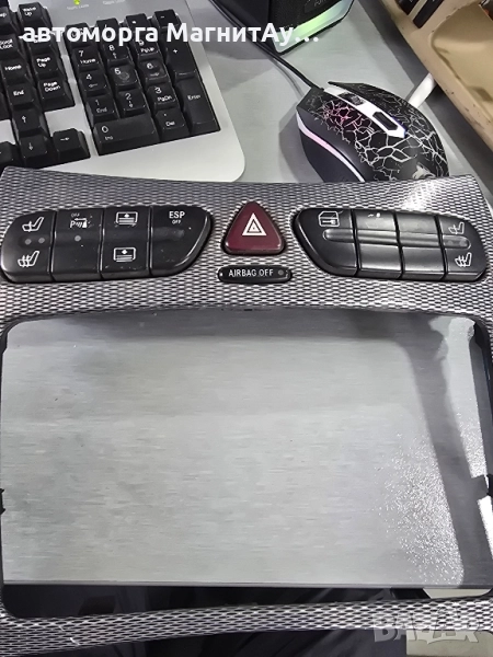 Панел бутони за Mercedes W203 W209 2038215758, снимка 1