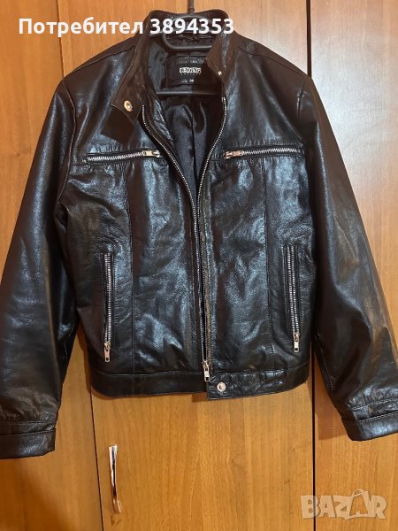 Vintage Leather Jacket, естествена кожа, снимка 1