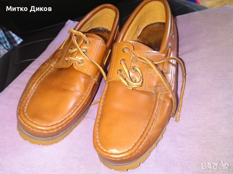 Маркови обувки Риверланд естествена кожа №45 стелка 285 мм като нови, снимка 1