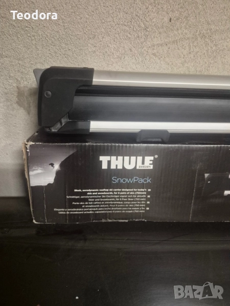 Багажник за Ски или Сноуборд Thule SnowPack 7326, снимка 1