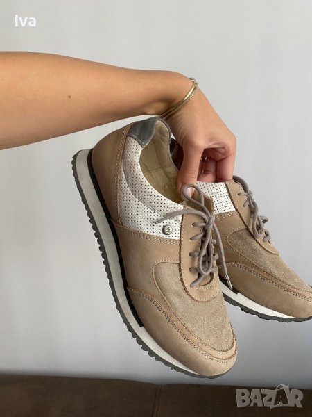 Дамски обувки маратонки естествена кожа 40номер, снимка 1