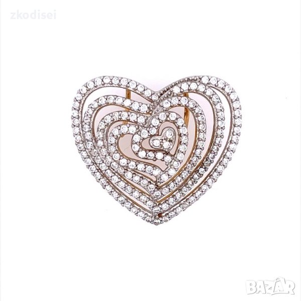 Златен медальон 8,15гр. 14кр. проба:585 модел:20707-6, снимка 1