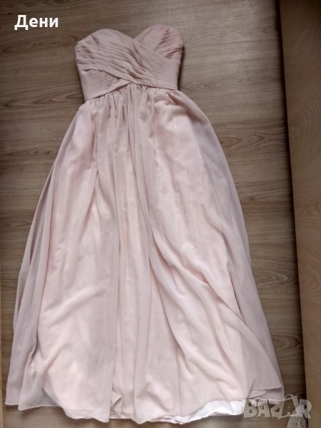 Разкошна дълга официална рокля хs р-р, снимка 1