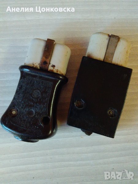 Стари порцелан и бакелит за котлон 7 лв.брой, снимка 1