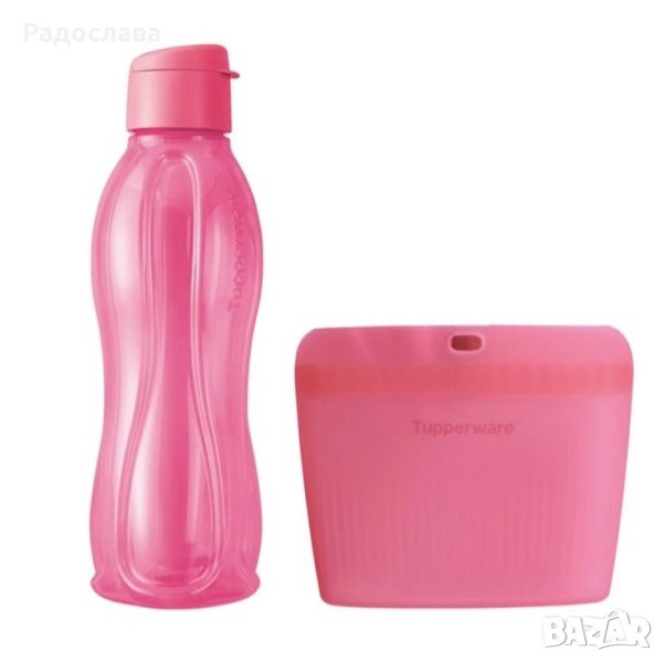 Силиконов плик + бутилка 500мл., от Tupperware , снимка 1