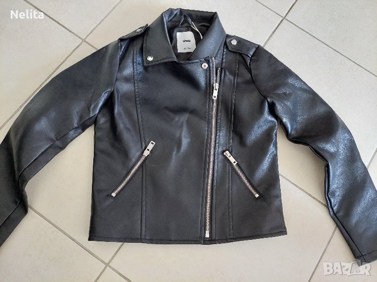 Кожено яке - размер 140-146, снимка 1