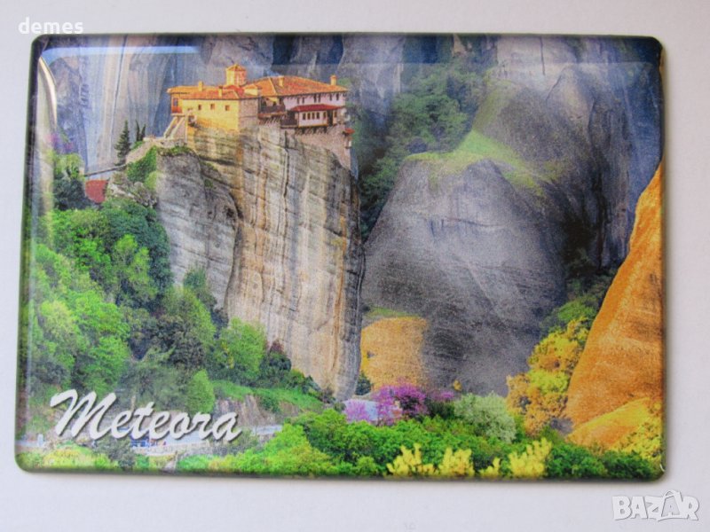 Метален магнит от Метеора, Гърция, снимка 1