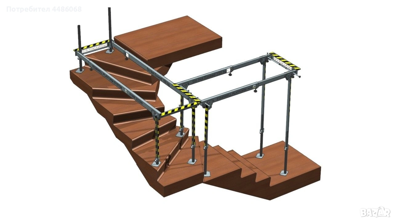 проформа, скеле, скелета за стълбище , снимка 1