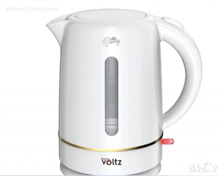 Електрическа кана Oliver Voltz Daisy, 2200W, капацитет 1,7 литра, снимка 1