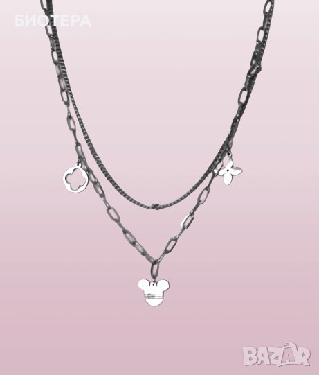 Колиета от медицинска стомана с подаръчна кутийка, снимка 1