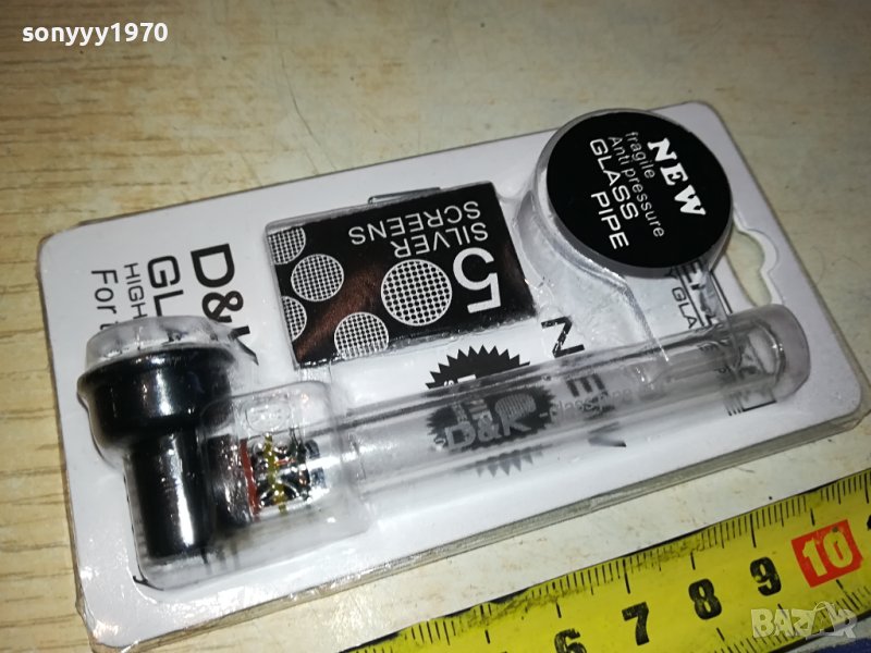 D&K GLASS PIPE-ЛУЛА ЗА ПУШЕНЕ 1101240945, снимка 1