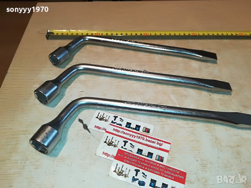 КЛЮЧ ЗА ГУМИ 21 ИЛИ 19 ИЛИ 17-НОВ 2411221539, снимка 1