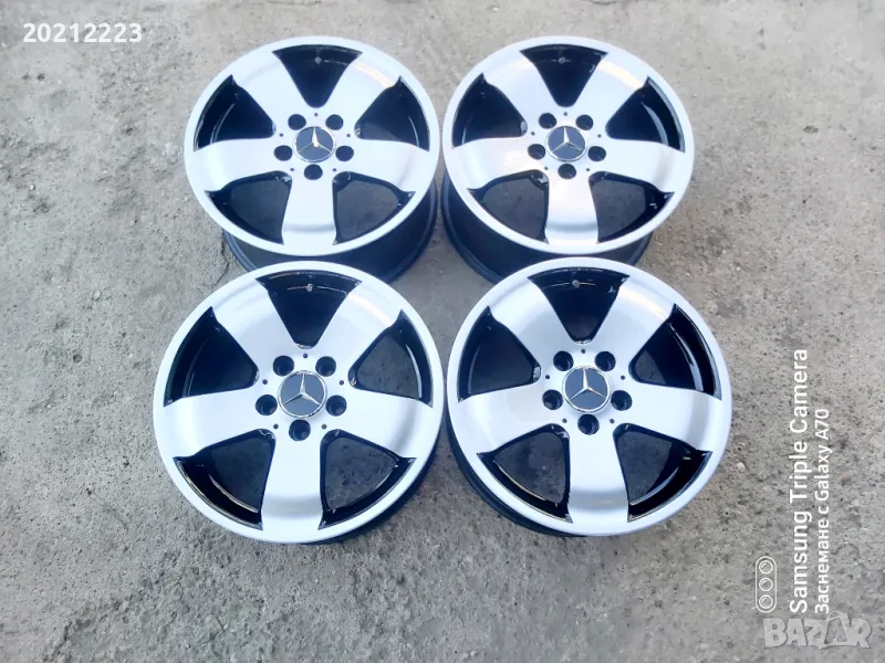 4 броя алуминиеви джанти за Мercedes-Benz E-Class 16, снимка 1