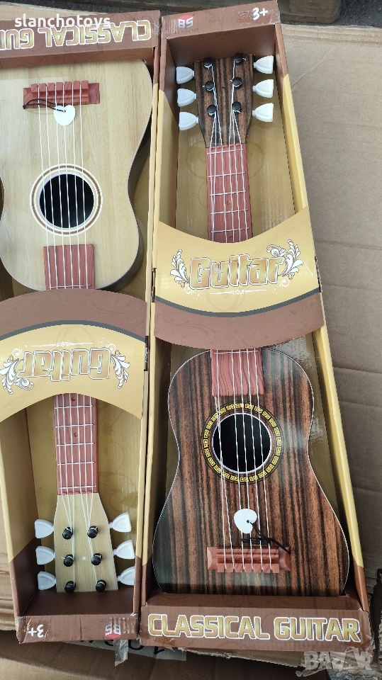 Класическа китара-65см, кларинет- 42см, барабанче - 26см, снимка 1