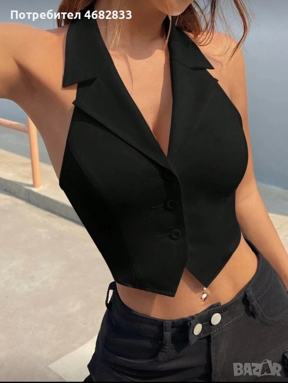 Черен елек , снимка 1