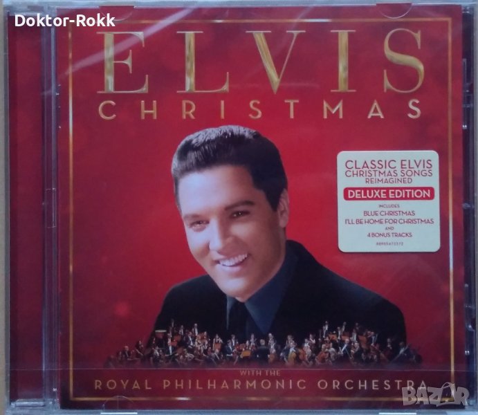 Elvis Presley - Christmas With Elvis And The Royal Philharmonic Orchestra (2017, CD), снимка 1