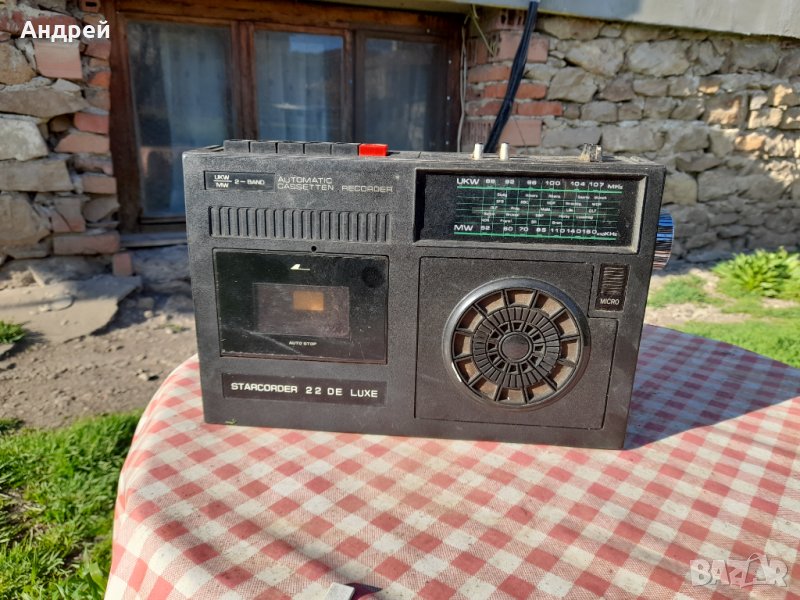 Стар радиокасетофон Starcorder 22 De Luxe, снимка 1
