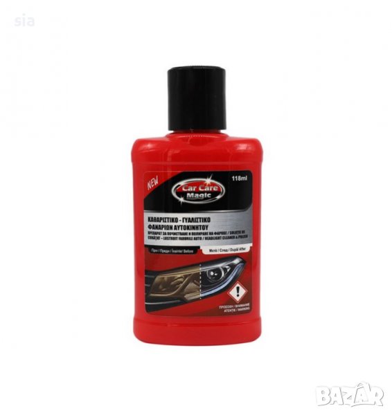 Препарат за почистване и лакиране на фарове, 118 мл, снимка 1