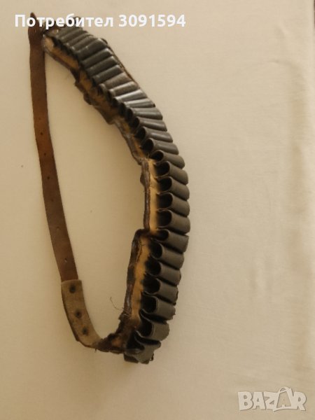  Стар автентичен Авджийски колани патрондаши  естествена кожа    , снимка 1