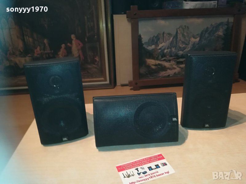 jbl MADE IN USA-speaker system 3бр внос германия 1304212100, снимка 1
