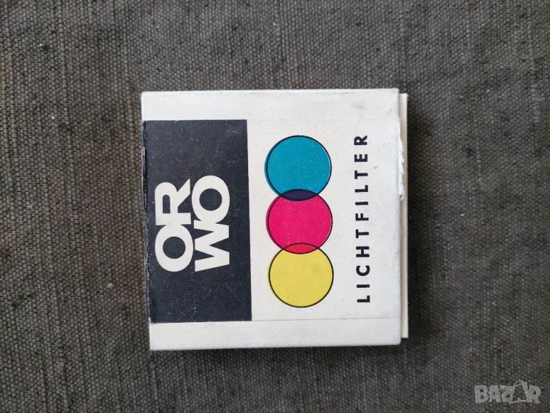 Продавам филтър ORWO Lichtfilter VEB Filmfabrik Wolfen, снимка 1