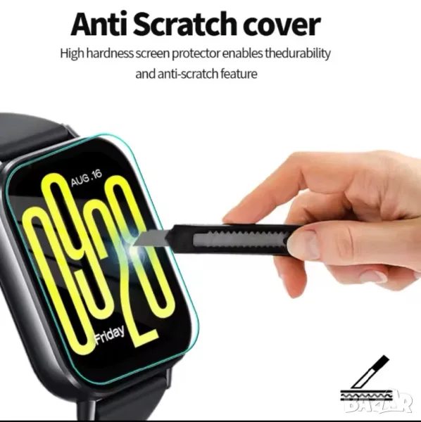 За Xiaomi watch 5 lite-стъклени протектори, снимка 1