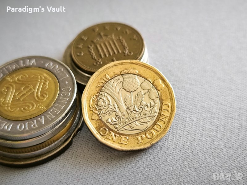 Монета - Великобритания - 1 паунд | 2016г., снимка 1
