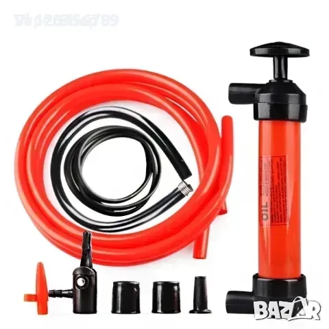 Ръчна помпа за течности и въздух масло гориво бензин дизел вода, снимка 1